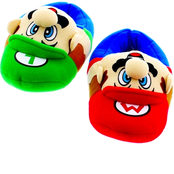 Nintendo Other - New Mario and Luigi slippers s11/12